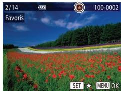 CANON POWERSHOT SX60 HS - Choisissez [Favoris]. - 1