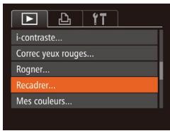 CANON POWERSHOT SX60 HS - Recadrage des images - 3