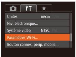 CANON POWERSHOT SX60 HS - Rétablissement des paramètres du Wi-Fi par défaut - 1
