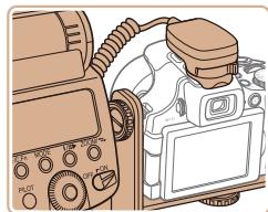 CANON POWERSHOT SX60 HS - Utilisation du support Speedlite SB-E2 (vendu séparation) - 3
