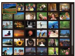 CANON POWERSHOT SX60 HS - Affichez les images dans un index. - 1