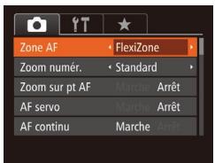 CANON POWERSHOT SX60 HS - Modification du mode Zone AF - 3