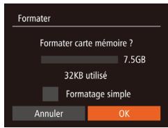 CANON POWERSHOT SX60 HS - Formatage des cartes mémoire - 1