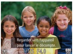 Regarder vers l'appareil pour lancer le décompte. 1/125 F4.0 ISO 200
