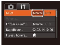 Muet Marche Arrêt Volume... Conseils & infos Marche Arrêt Date/Heure... 02.02.14 10:00 Fuseau horaire...