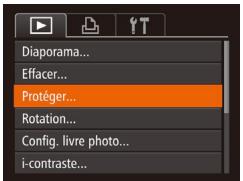 CANON IXUS 165 - Utilisation du menu - 1