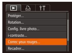 CANON IXUS 165 - Correction des yeux rouges - 1