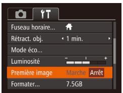 CANON IXUS 165 - Masquer l'écran de démarrage - 1