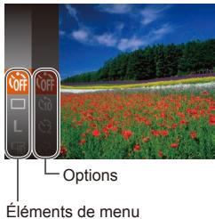 CANON IXUS 165 - Accédez au menu FUNC. - 1