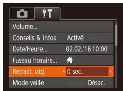 CANON IXUS 175 - Délai de la rétraction de l'objectif - 1