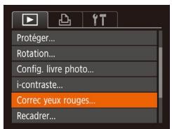 CANON IXUS 175 - Correction des yeux rouges - 1