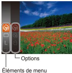 CANON IXUS 175 - Utilisation du menu FUNC. - 2