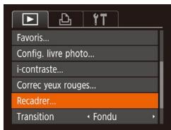 CANON IXUS 180 - Recadrage des images - 1