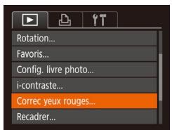 CANON IXUS 180 - Correction des yeux rouges - 1