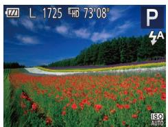 CANON IXUS 180 - Prise de vue dans le programme AE (mode [p]) - 1