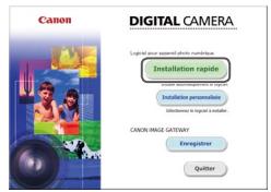 CANON IXUS 180 - Installation des logiciels - 1