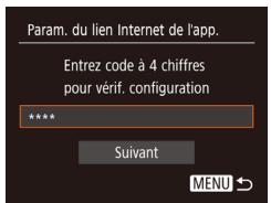 CANON IXUS 180 - Donnez votre accord pour saisir une adresse électronique. - 4