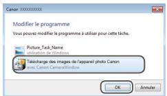 CANON IXUS 275 - Installez un pilote (pour la première connexion Windows uniquement). - 2