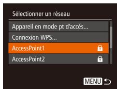CANON IXUS 275 - Consultez les points d'accès répertoriés. - 1
