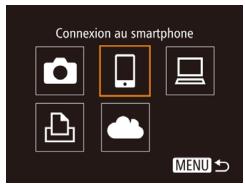 CANON IXUS 275 - Accedez au menu Wi-Fi. - 1