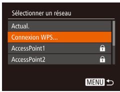 CANON IXUS 275 - Utilisation d'un autre point d'accès - 3
