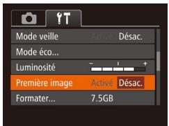 CANON IXUS 275 - Masquer l'écran de démarrage - 1