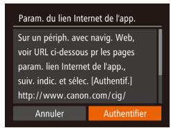 CANON IXUS 275 - Accedez au menu Wi-Fi. - 4