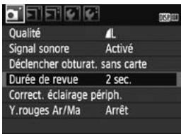 CANON EOS REBEL T1I - Sélectionnez l'élément désiré. - 1