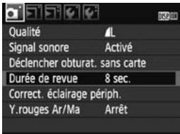 CANON EOS REBEL T1I - Quittez le menu. - 1