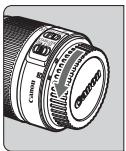 CANON EOS REBEL T1I - Montage de l'objectif - 1