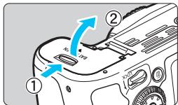 CANON EOS 80D - Installation et retrait de la batterie - 1