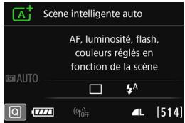 CANON EOS 80D - Affichage des réglages des fonctions de prise de vue - 1