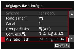 CANON EOS 80D - - [A: b] déclenchement de plusieurs flashes asservis dans plusieurs groupes - 3