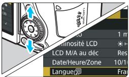 CANON EOS 80D - Dans l'onglet [2], sélectionnez [langue] - 1