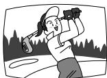 CANON ELURA 2 - Recommended shutter speeds when shooting: - 1
