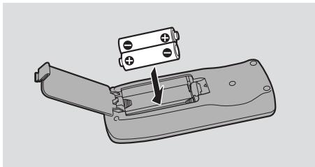 CANON ELURA 2 - Inserting batteries - 1