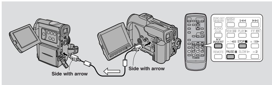 CANON ELURA 2 - Recording Over Existing Scenes (A/V Insert Editing) - 3