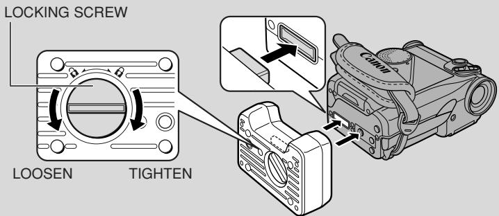 CANON ELURA 2 - Attaching the DU-300 Docking Unit - 1