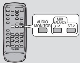 CANON ELURA 2 - Setting the Audio Mix - 3