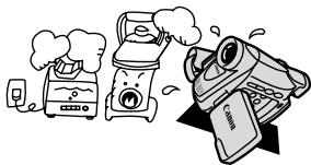 CANON MV850I - La condensation peut se former dans les cas suivants : - 2