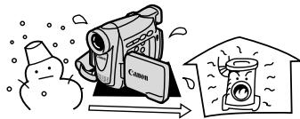 CANON MV850I - La condensation peut se former dans les cas suivants : - 3