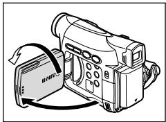 CANON MV850I - Contrôle de l'écran LCD par le sujet - 1