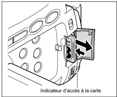 CANON MV850I - Retrait de la carte - 1