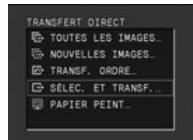 CANON MV850I - Transfert de l'image selectionnée - 1
