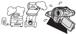 CANON MVX350I - La condensation peut se former dans les cas suivants : - 2