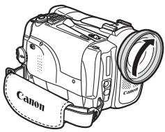 CANON MVX350I - MVX3501 montage de l'accessoire plan large - 1