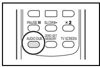CANON MVX350I - Appuyez sur la touche STOP sur la télécommande sans fil pour arrêter le doublage. - 1