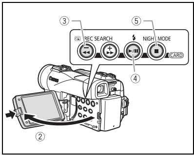 CANON MVX350I - Éclairage - 5