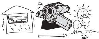 CANON MVX350I - La condensation peut se former dans les cas suivants : - 1