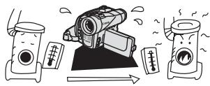 CANON MVX350I - La condensation peut se former dans les cas suivants : - 4